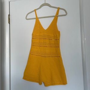 Knit romper